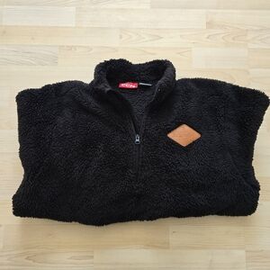 CCM ALL OUT 1/2 Zip Sherpa Black Size XL